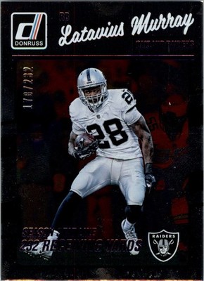 2016 Donruss Stat Line Season #218 Latavius Murray /232 - FB