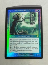 MTG FOIL Cephalid Illusionist Torment Magic the Gathering