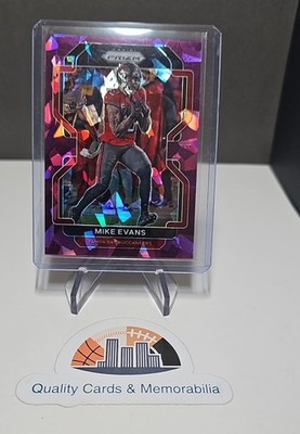2021 Panini Prizm - Mike Evans #290 Purple Ice Prizm 94/225