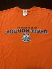 2014 BCS National Championship Auburn Tigers LS T-Shirt, Orange, Size: Large