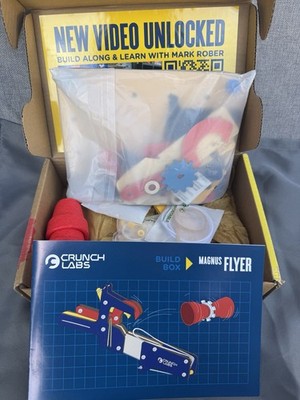 Crunch Labs By Mark Rober S.T.E.M. Build Box - Magnus Flyer New Open Box