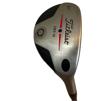  Titleist 585-H 21* Hybrid Stiff Tour AD Graphite Shaft - Great Cond. w/HC 