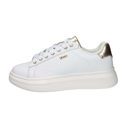 Liu Jo SNEAKER LOW BABOL 01 WEISS/GOLD