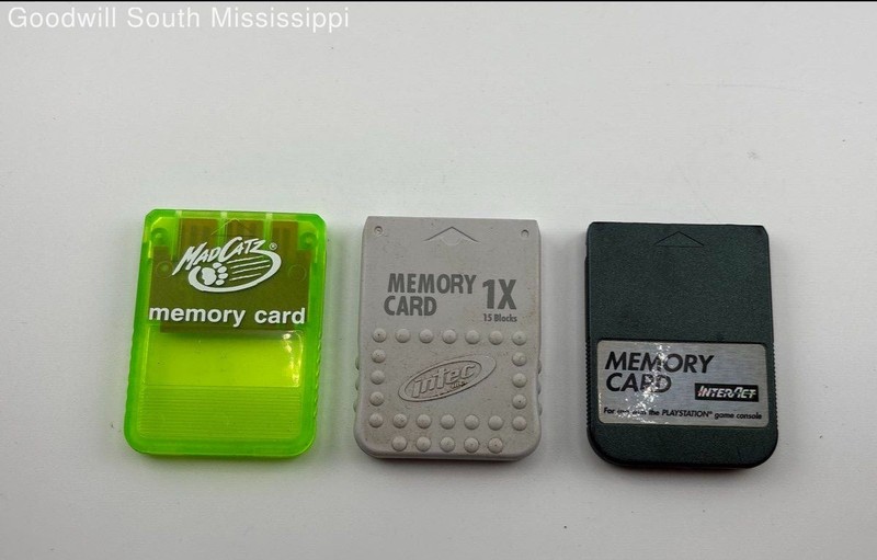 Sony Playstation Console 'Interact Memory Card Lot