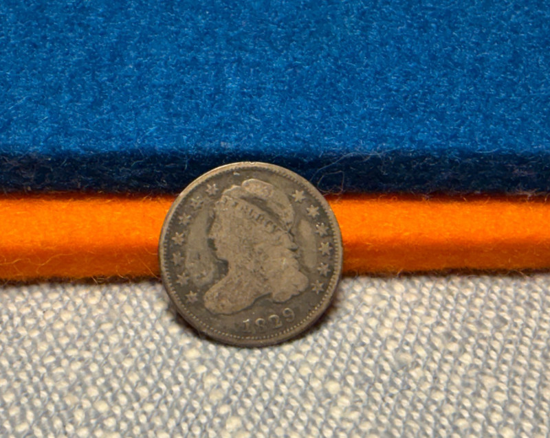 (#102811) Bust Dime:  1829.  VG