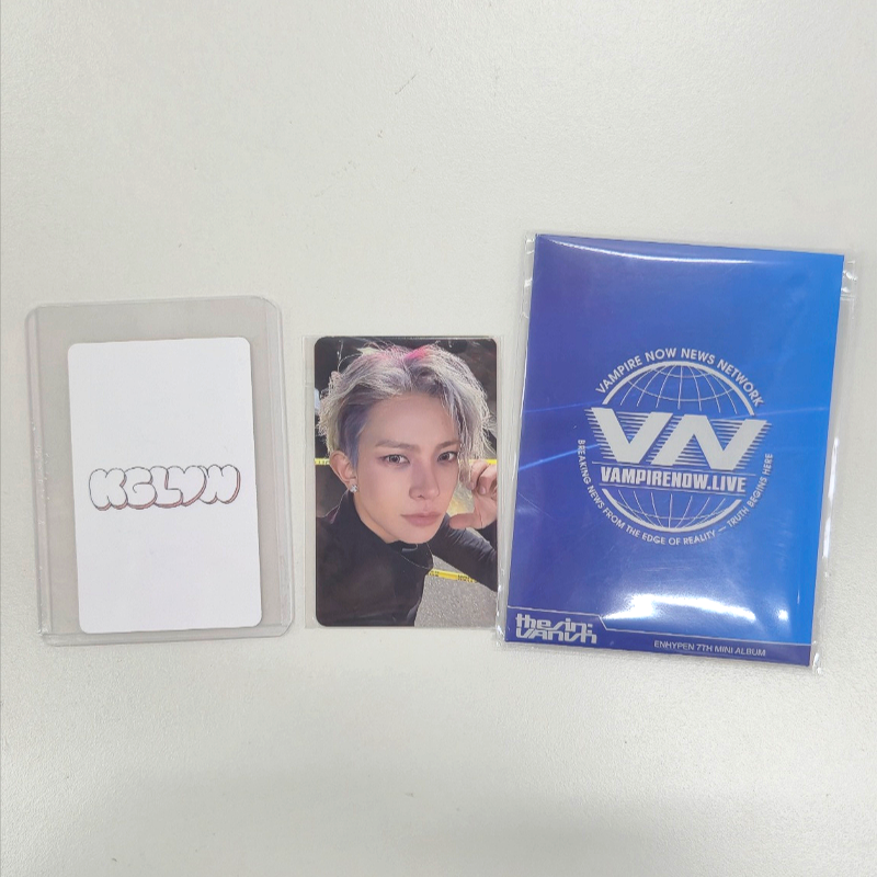 ENHYPEN VANISH ラキドロ　weverse ユニバ　第2弾 コンプ ENHYPEN Apple Music 2nd Lucky Draw Photocard THE SIN : VANISH