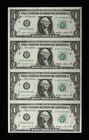 2003 $5, $2 & (2) $1 Uncut Banknotes in 15 Page World Reserve Monetary Exchange — photo 3