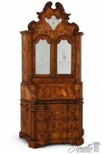 L71907: Italian Extremely High Quality Distressed Finish Secretary Desk