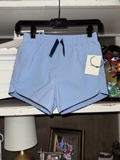 Cadets Cabana Swim shorts size 6/7 in light blue boys NWT