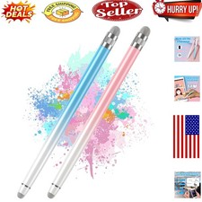 2PCS Universal Touch Screen Stylus Pens Precision Compatibility for iPad,...