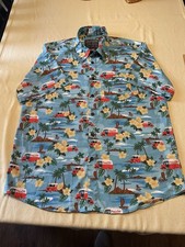 Dixxon Flannel Company Snap On Tool Hawaiian Button Shirt Limited Edition Sz XL
