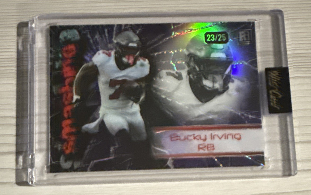 2024 Wild Card Just The Hits Smashing Bucky Irving Cracked Ice /25