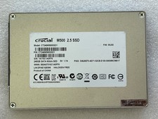 CRUCIAL M500 240GB SSD 6GB/s 2.5" SATA CT240M500SSD1 - Health Status 100%