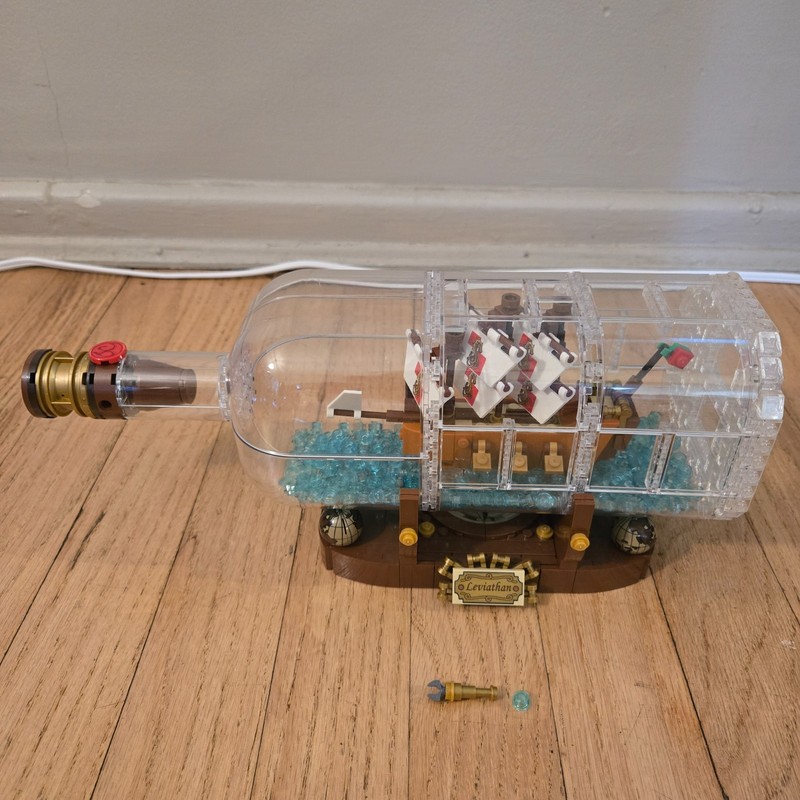 LEGO Ideas - Set # 21313 - Ship in a Bottle - Used
