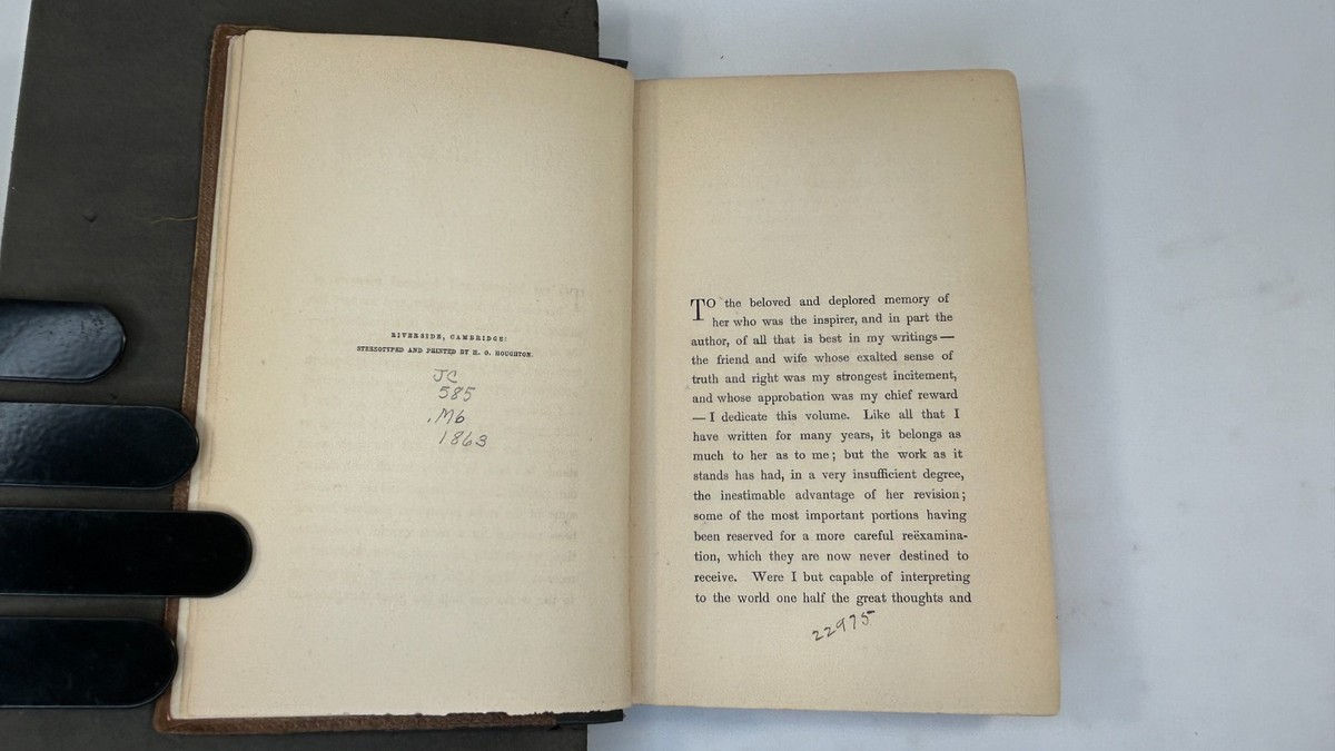 On Liberty by John Stuart Mill