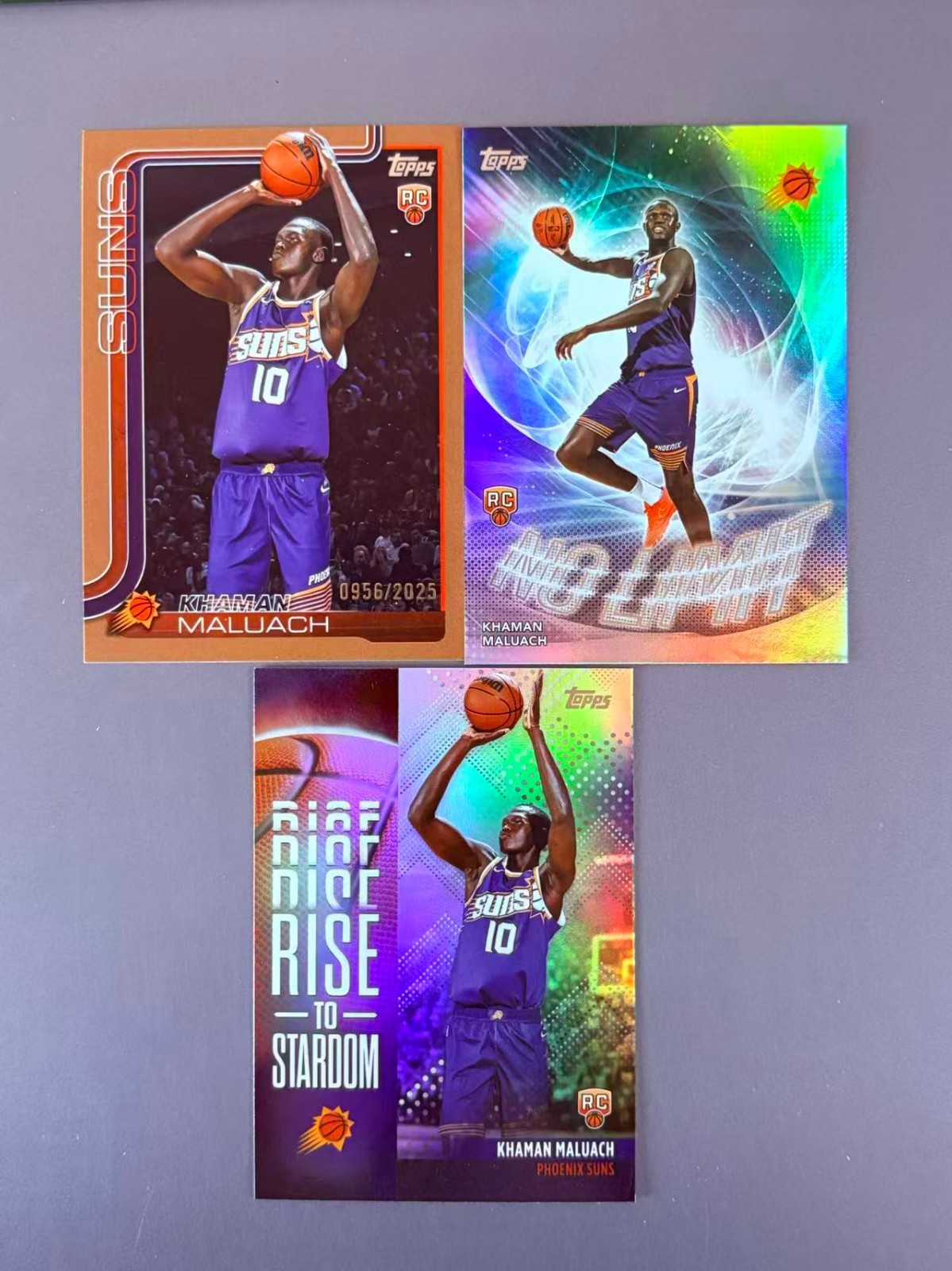 Khaman Maluach 2025-26 Topps Flagship Gold /2025 RC #210