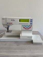 Máquina de coser/bordar PFAFF Creative 7570 con pedal probada funciona