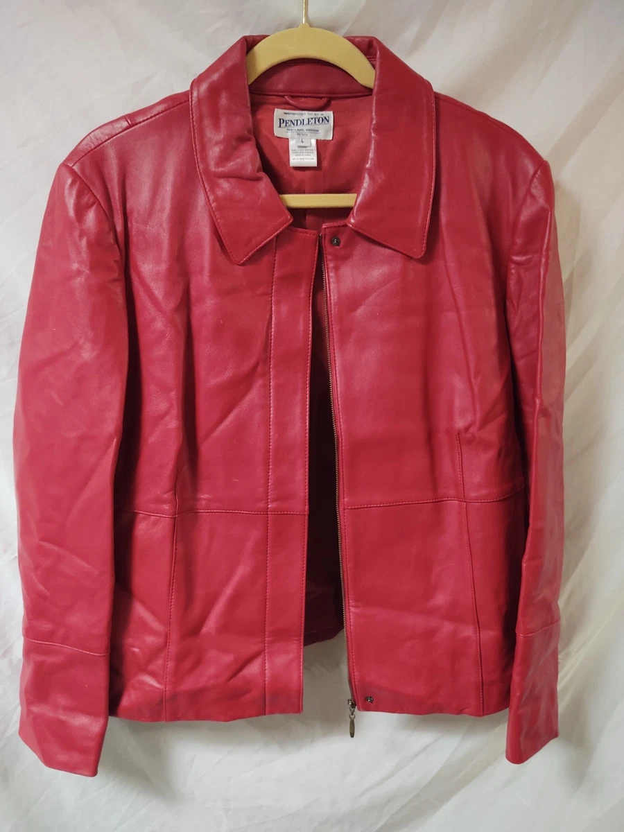 red leather jacket products for sale | eBay