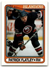 1990-91 Topps Patrick Flatley New York Islanders #350