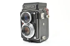 【Very Good】KONIFLEX TLR Film Camera 85mm F3.5 hexanon konishiroku From Japan
