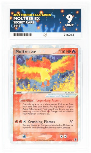 Moltres ex graded ACE 9 for sale on eBay