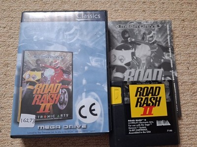 ROAD RASH II - Rare Boxed Sega Mega Drive Game