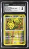 CGC 8 Pikachu 2007 Mysterious Treasures 94/123 Reverse Holo Pokemon Card