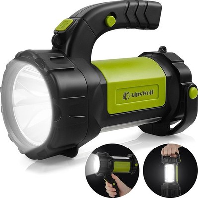 AlpsWolf Camping Lantern Rechargeable, LED Flashlight Spotlight Lantern with 800