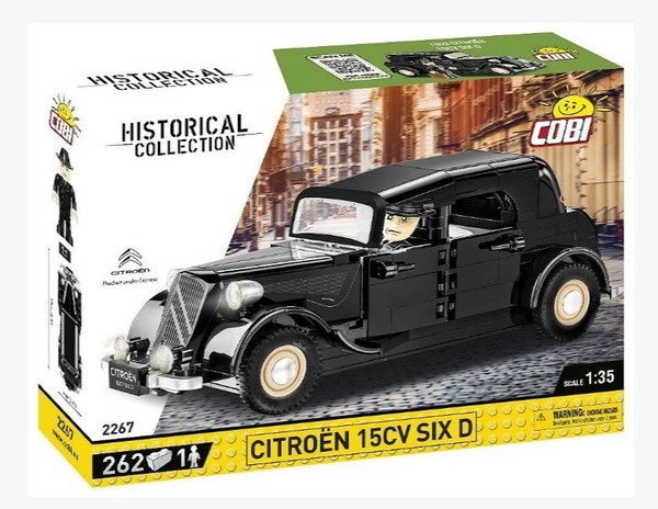 Cobi Klemmbausteine 2267 Citroen 15CV SIX D Auto Fahrzeug Neu Ovp-image