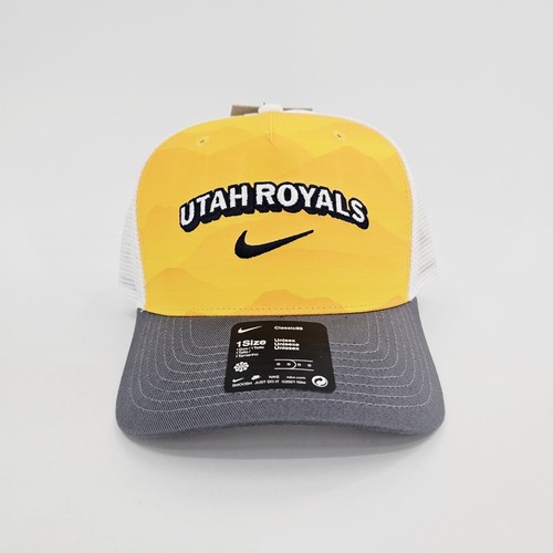 Nike Classic99 Utah Royals Sublimation Print Trucker Hat Unisex Snapback Cap NEW - Picture 2 of 11