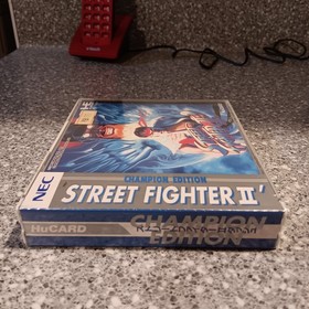 Street Fighter 2 Chapionship Edition PC Engine Turbo Grafx Factory Sealed New