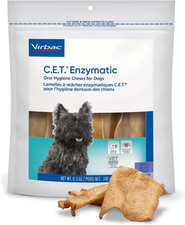 C.E.T. Enzymatic Oral Hygiene Chews for Dogs Small Chicken Flavor 30 Count