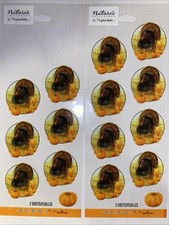 Thanksgiving Turkey Sticker Sheets Scrapbook Planner Craft Stickers
