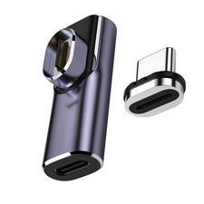100W USB C Magnetic Charging Adapter Data Transfer Converter PD Fast Charger