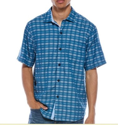 Tommy Bahama Coconut Point Island Zone PIXEL PARADISE Camp Shirt LARGE