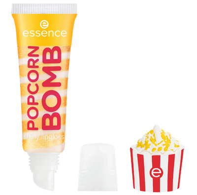 Essence POPCORN BOMB Shiny Lipgloss 01 - Sweet or Salty?, 10 ml | *NEU & OVP*