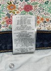 VTG 505 Levis USA Men’s Jeans W38 L30 Dark Blue Straight Fit Inseam 28 — photo 7
