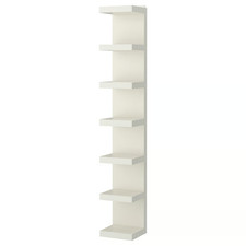 IKEA LACK Wall Shelf Unit White 30x190cm Tall Narrow Storage Durable Heavy Duty