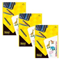 Zeichenkarton A3 190G/M² 10 Blatt 3Er Set Idena, Bastelpapier, Zeichenpapier