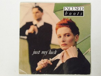 Excused Boots:   Just My Luck  1989  UK  EX+ PROMO  7''
