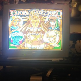 Dark Wizard (Sega CD, 1994) Complete with Registration Card
