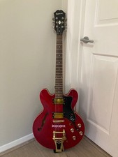 Epiphone Dot - With upgrades and gold hardware (Used but in excellent condition)