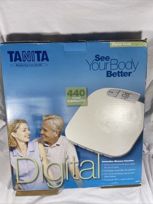 Tanita HD-351 Digital Bathroom Scale Precision Health Scale - Brand New in Box