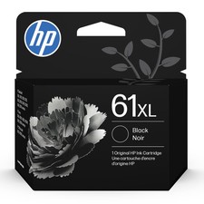 HP 61XL Black High-Yield Ink Cartridge for DeskJet 1000, 1010, 1050, 1510