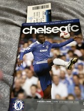 Chelsea V Roma With Ticket 2008