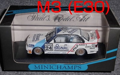 MINICHAMPS  1 43 2050 Isert M3 E30 BMW No. 24 Bayern DTM 1990