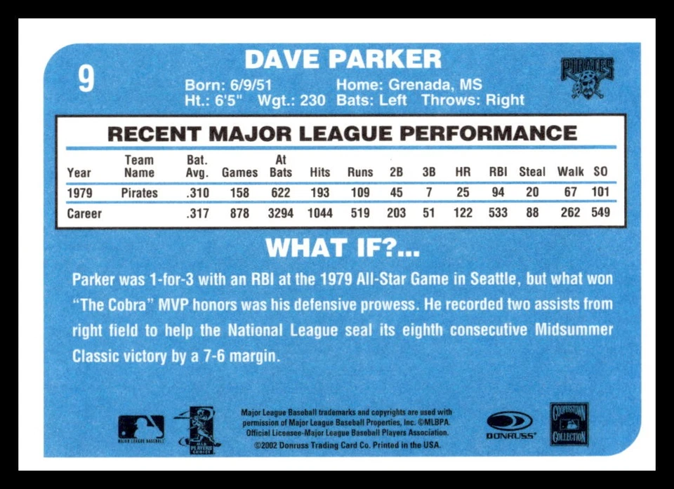 2002 Donruss Originals Baseball Pick Your Card - Image 2 of 2