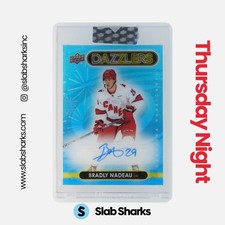 2024 UPPER DECK CLEAR CUT #DA-BN BRADLY NADEAU UD DAZZLERS ROOKIE AUTO RC