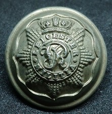 Leicester Militia 25mm Military Button by Firmin