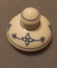 Indisch Blau Strohblume Deckel Zuckerdose